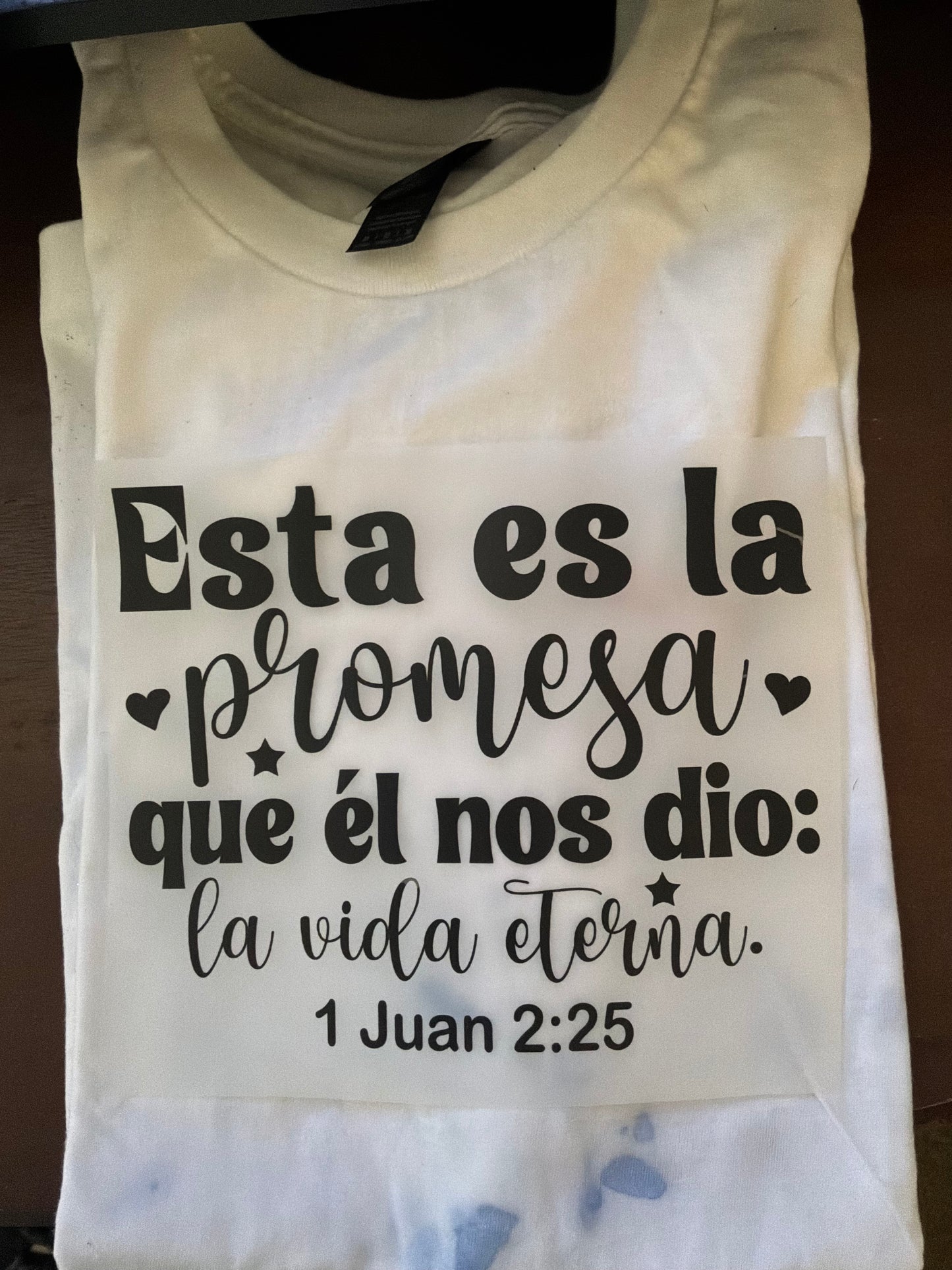Esta es la promesa que el nos dio: La vida eterna 1 Juan 2:25