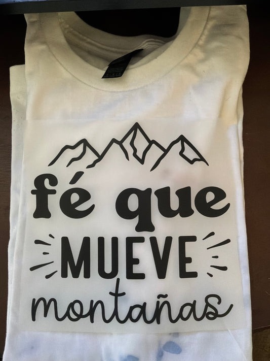 Fe que mueve montanas