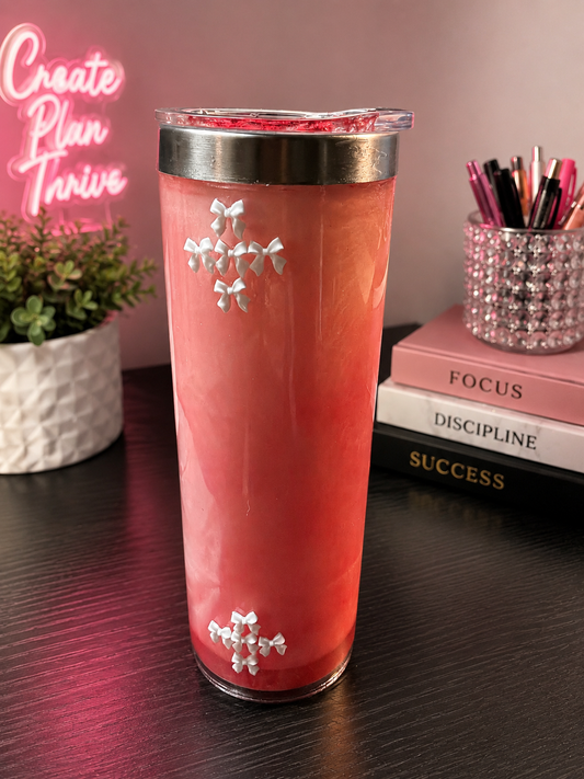 Snow Globe Stainless Steal Tumbler